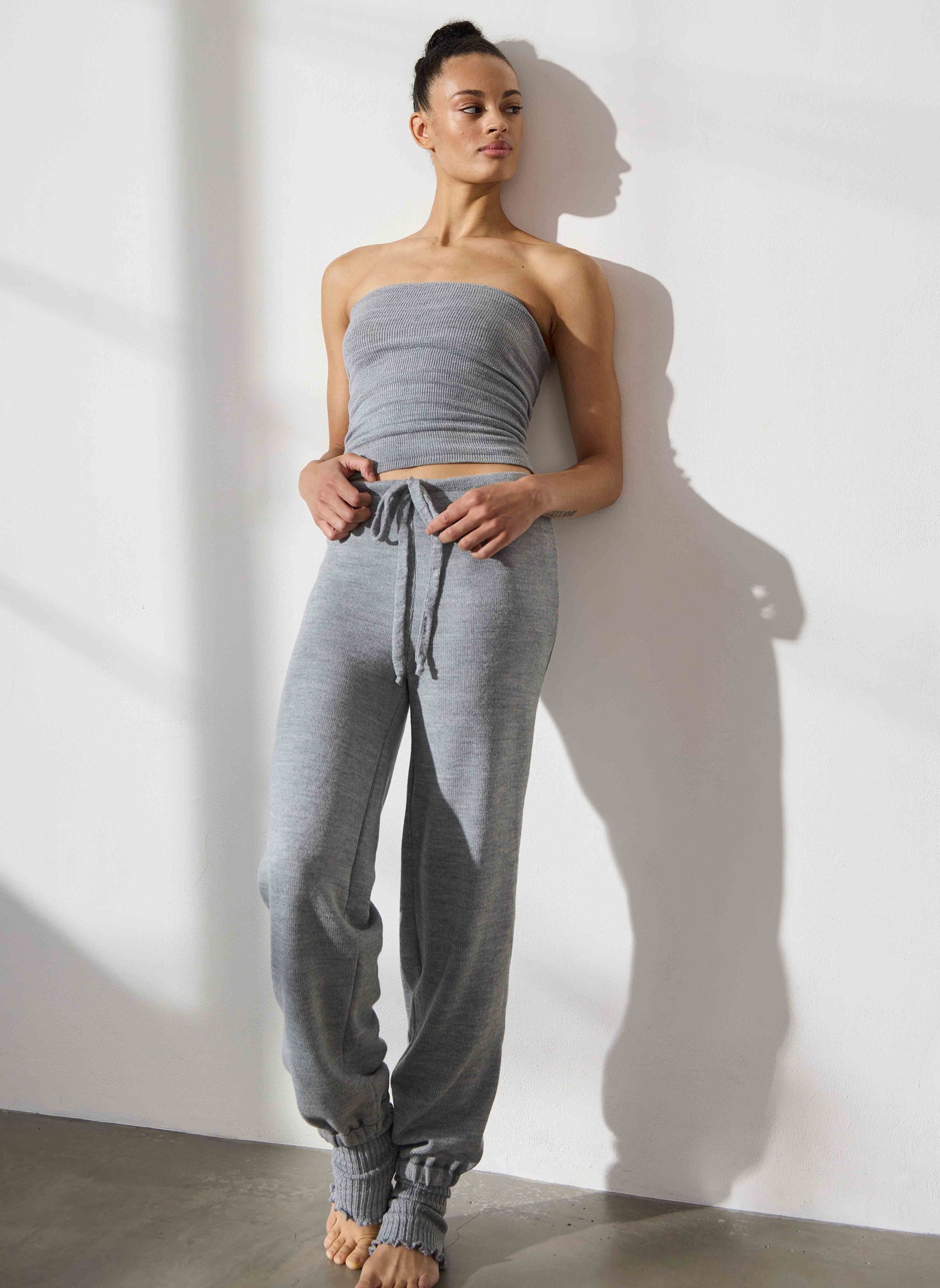 Casual Cut Drawstring Pant