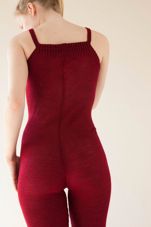 Long Knit Camisole Bodysuit